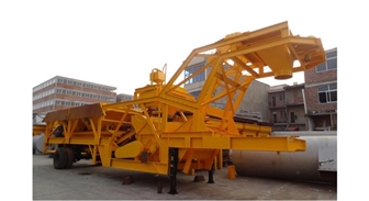 YHZD/YHZS Mobile Concrete Mixing Equipment