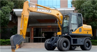 NQ100W-8 Small hydraulic wheel excavator